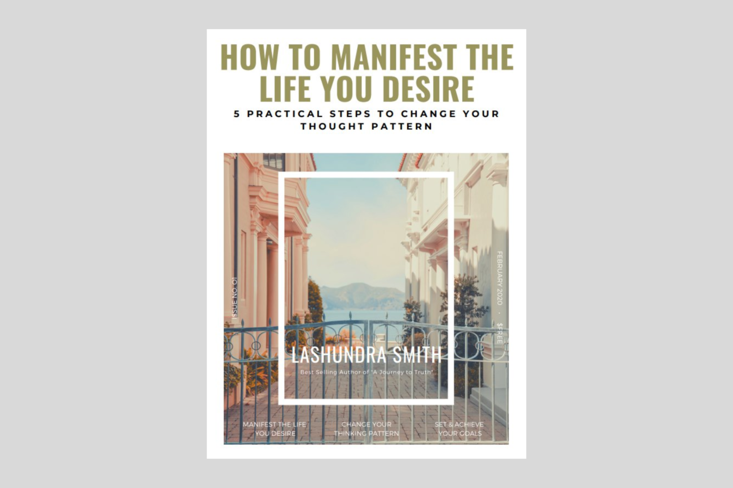 HOW TO MANIFEST THE LIFE YOU DESIRE | Workbook Journal | Books